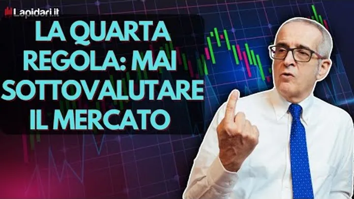 La quarta regola di Lapidari: mai SOTTOVALUTARE il mercato. 5/1/2023