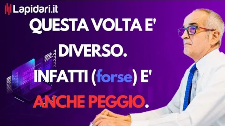 Questa volta è diverso: infatti (forse) è anche peggio.