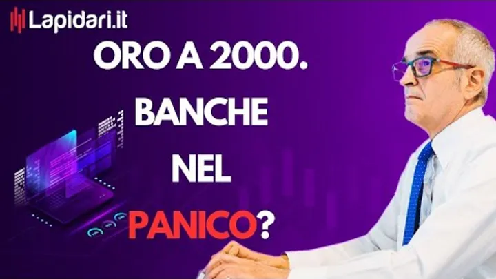 ORO a 2000. La banche sono nel panico?