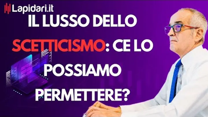 Il lusso dello scetticismo: ce lo possiamo permettere?