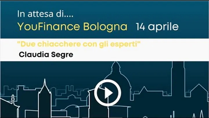 Claudia Segre (Global Thinking Foundation), a #YouFinance la tappa del tour di Libere di Vivere