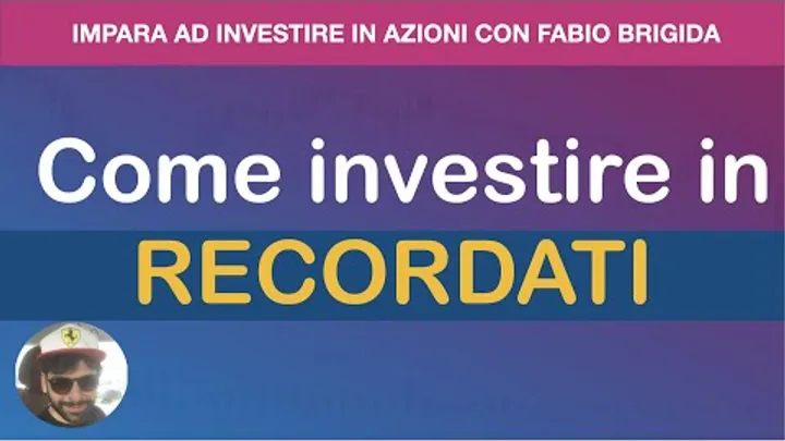 Come investire in azioni Recordati