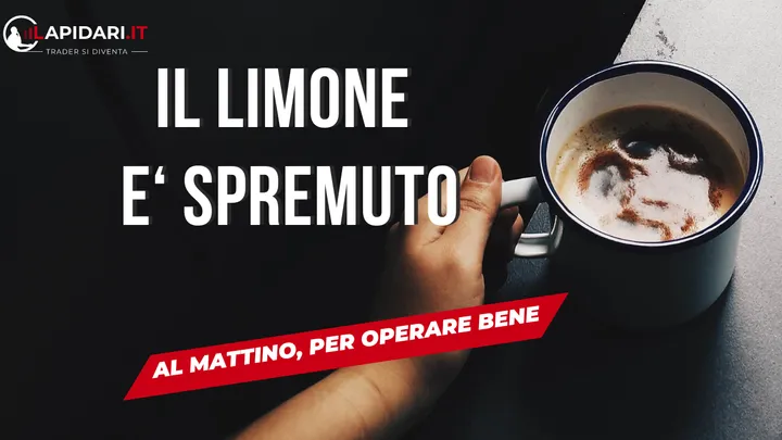 Il limone é spremuto.