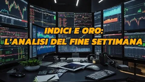 Indici e oro: l'analisi del fine settimana