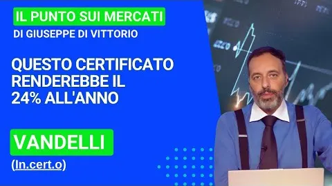 Vandelli (In.cer.to), questo certificato renderebbe il 24% all'anno