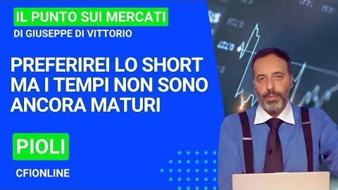 Pioli (Cfi Online), preferirei lo short ma i tempi non sono ancora maturi