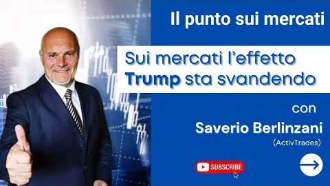 L'effetto post-Trump, sembra si stia dissolvendo sui mercati