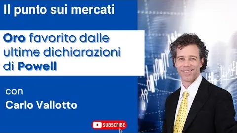 Oro favorito dalle ultime dichiarazioni di Powell