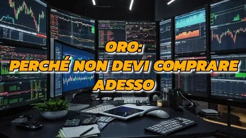 Oro: perché non devi comprare adesso