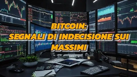 Bitcoin: segnali di indecisione sui massimi