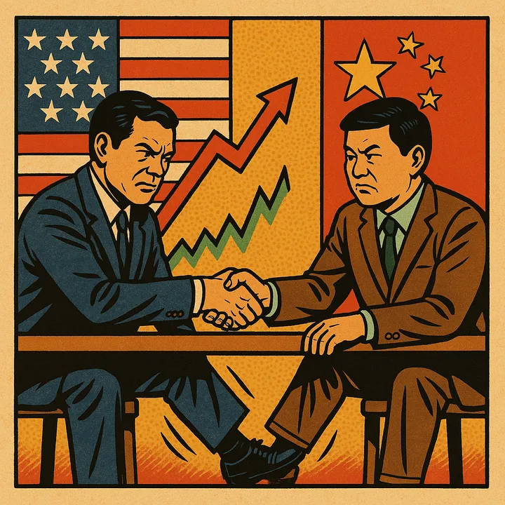 Azioni cinesi in rialzo tra stimoli e speranze di accordo con gli USA.