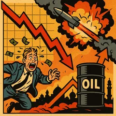 Borse in calo dopo attacco israeliano all'Iran e aumento del prezzo del petrolio
