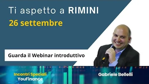 Gabriele Bellelli: Ti aspetto a Rimini, 26 settembre!