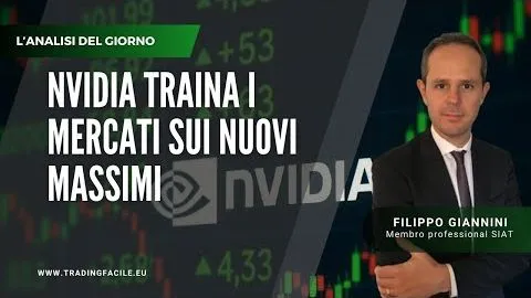 Nvidia traina i mercati sui nuovi massimi