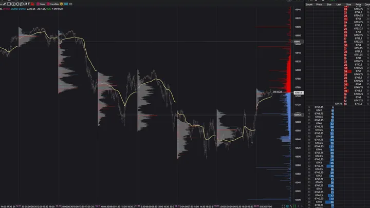 S&P500 - LIVELLI DI GAMMA E AREE DI ECCESSO 20 NOVEMBRE