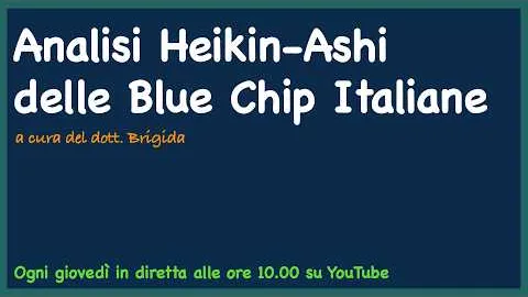 [IN DIRETTA] Sessione di trading ed analisi Heikin-Ashi delle 40 Blue Chip italiane 