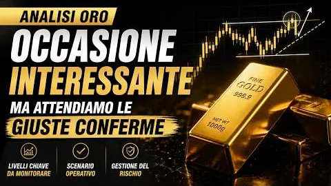 Oro: setup pronto? Attenzione alle conferme