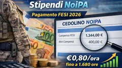 Stipendi NoiPA: quando arriva il pagamento FESI 2026 e come controllare il cedolino