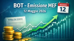 BOT in asta il 12 maggio 2026: calendario, caratteristiche e rendimenti dell’emissione MEF