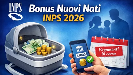 Bonus Nuovi Nati INPS 2026: quando arriva il pagamento e come verificarlo