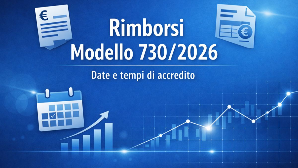 Modello 730/2026, quando arrivano i rimborsi: calendario e date per  lavoratori e pensionati