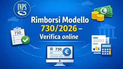 Rimborsi Modello 730/2026: come verificarli online sul sito INPS e controllare i conguagli