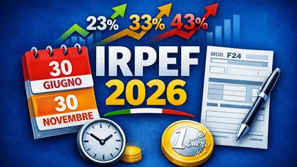 Irpef 2026, tutte le scadenze per acconto e saldo: date e novità da conoscere