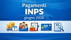 Pagamenti INPS giugno 2026, tutte le date: Pensioni, Naspi, Assegno Unico, ADI e SFL