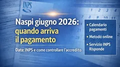 Naspi giugno 2026, quando arriva il pagamento: date INPS e come controllare l’accredito