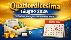 Quattordicesima giugno 2026: chi la riceve, come funziona e quando arriva davvero