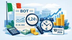 Bot 10 giugno 2026: calendario MEF, caratteristiche dell’emissione e come funziona l’asta dei 12 mesi