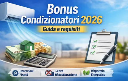 Bonus Condizionatori 2026: come ottenerlo, requisiti e funzionamento anche senza ristrutturazione