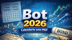 BOT 2026: calendario delle aste MEF da agosto a dicembre e strategie del Tesoro