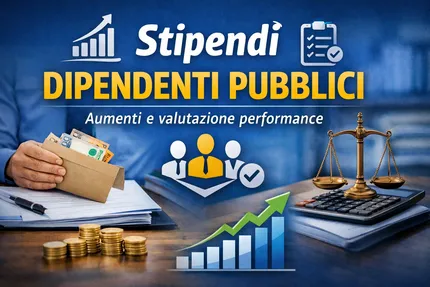 Stipendi Dipendenti Pubblici: aumenti, premi e come funziona la nuova valutazione delle performance