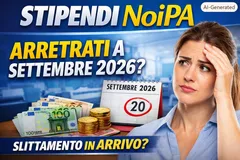 Stipendi NoiPA: possibile slittamento degli arretrati a settembre 2026, cosa succede e chi li riceverà