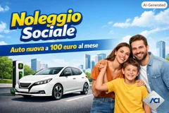 Noleggio Sociale, auto nuova a 100 euro al mese: come funziona e chi può fare domanda