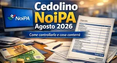 Cedolino NoiPA agosto 2026: quando sarà visibile, come controllarlo e cosa conterrà