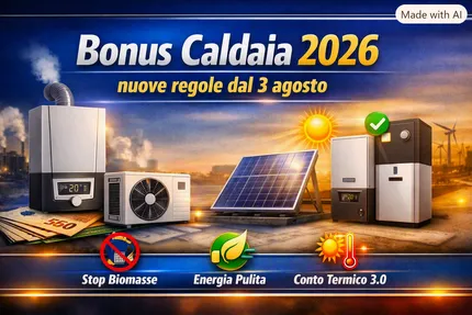 Bonus Caldaia 2026: cosa cambia dal 3 agosto, nuove regole e incentivi