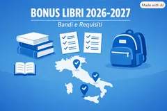 Bonus libri 2026‑2027: tutti i bandi Regione per Regione con requisiti e importi aggiornati