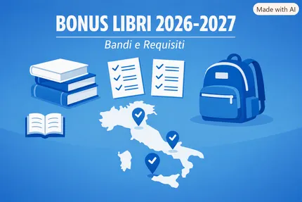 Bonus libri 2026‑2027: tutti i bandi Regione per Regione con requisiti e importi aggiornati