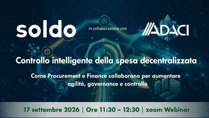 Soldo e ADACI: un webinar gratuito per ripensare la gestione della spesa decentralizzata